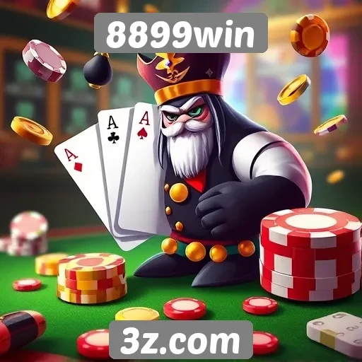 8899win oferece uma variedade de jogos de cassino online